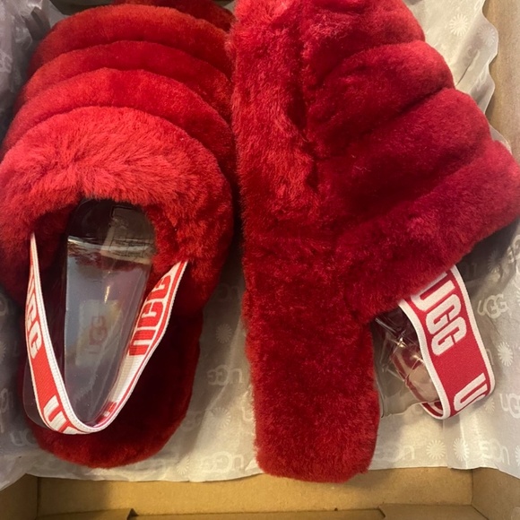 UGGS Fluff Yeah Women Slides Size 5 - Picture 2 of 4